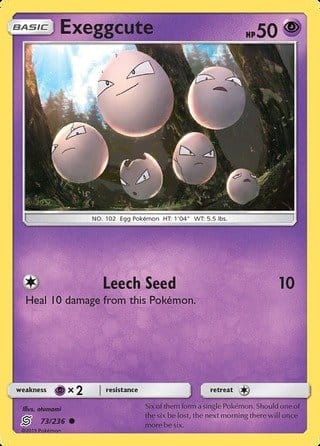 Pokémon - Exeggcute - 73/236 Pokémon - Exeggcute - 73/236