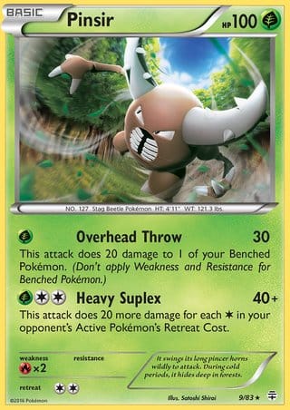 Pokémon - Pinsir - 9/83 Pokémon - Pinsir - 9/83